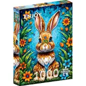 Enjoy Puzzle Garden Bunny Puzzel (1000 stukjes)