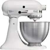KitchenAid 5K45SSEWH Keukenmachine 4.3 L mengkom - wit