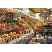 Educa XXL Pieces - Sunny Farms Market - 500 pieces.