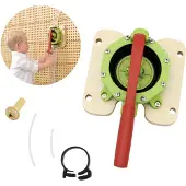 Masterkidz ROLLY TOYS Rode Zand Kruiwagen voor Bouw + Handschoenen