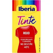 Iberia Clothes Dye Tintes Iberia Red 70 g