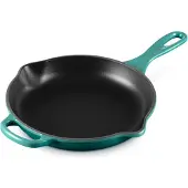 Le Creuset Signature - Skillet - Rond - 23cm - Geëmailleerd Gietijzer - Bleu Riviera