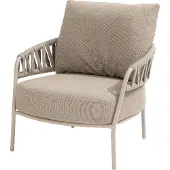 4SO Calma lounge tuinstoel latte