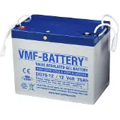 VMF DG75-12 Deep Cycle Gel accu (12V, 75 Ah, T15 terminal)