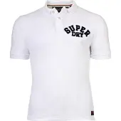 Superdry Shirt marine / wit