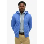 Superdry Sweatvest 'Essential' royal blue/koningsblauw