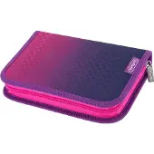Herlitz schooletui Dip Dye, 31-delig, roze/lila