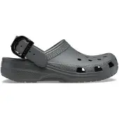 Crocs Klomp Unisex Classic Buckle Carbon-Schoenmaat 36 - 37
