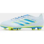 Adidas Predator Club Gras / Kunstgras Voetbalschoenen (MG) Lichtblauw Blauw Geel