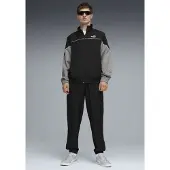 Puma Trainingspak grijs / zwart / wit