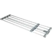 Wenko Telescopisch Klemrek Grijs/Zilver - 70-120 cm - Zonder Boren