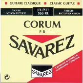 Savarez Jeu corum rouge tirant normal 500 pr