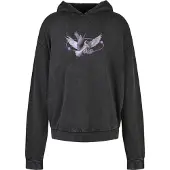 Upscale By Mister Tee Sweatshirt 'Vive la Liberte' sering / lavendel / zwart / wit