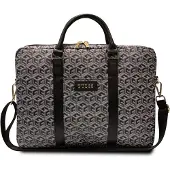GUESS PU G Cube Computertas 15 16" Zwart (16"), Laptoptas, Zwart