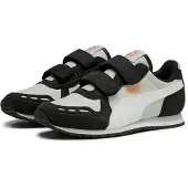 Puma Sneakers 'Cabana Racer' rookgrijs / mandarijn / zwart / wit