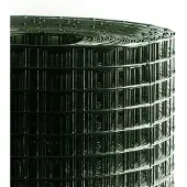Cavatorta Zinkgecoat, plastic gecoat, groen, geperforeerd metalen net. Gaas: 12x12 mm. Draaddikte: 1,3 mm. Lengte: 100h cm.