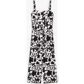 Bonprix Gedessineerde jumpsuit van gestructureerde jersey 38/40 (S)