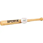Sportx Honkbal Knuppel + Bal