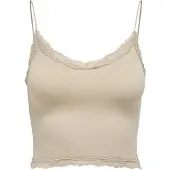 ONLY Top 'ONLVicky' beige