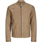 Jack & Jones Sweatvest lichtbruin