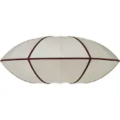 Oi Soi Oi Indochina Classic UFO lampenkap Offwhite-bordeaux