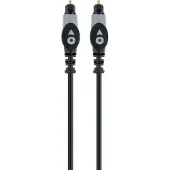 Schwaiger LWL2150 533 Glasvezel kabel 1,5 m TOSLINK Zwart