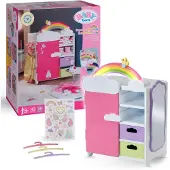 Baby Born Regenboogkledingkast
