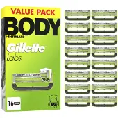 Gillette Labs Body+ Intimate Scheermesjes 16 Stuks