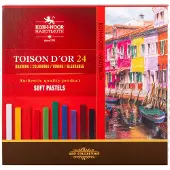 Koh-I-Noor Toisor D'or Soft Pastels Droogpastelset 24 pcs