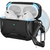ESR Cyber Armor MagSafe AirPods Pro 2 Hoesje Zwart