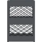 vidaXL Regen Paraplu Stand Antraciet 28 x 12 x 41 cm Staal