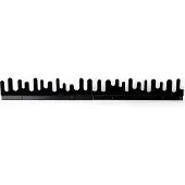 Design House Stockholm Wave wandhaak zwart