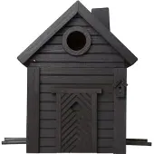 Wildlife Garden Multiholk Vogelhuis / Vogelhuisje Kimrök - Tuinaccessoires Hout Black - WG1127