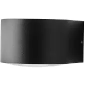 Loom Design Frey Single Ip65 Wandlamp Zwart - Wandlampen Aluminium Black - 808-005