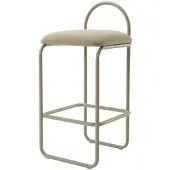 AYTM Angui High Barstoel 92.5 cm | Taupe Boucle