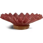 By On Lori schaal M Ø18 cm Bordeaux-beige