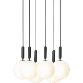 Nuura Miira 6 Hanglamp Miira 6 Large | Rock Grey|Opal White