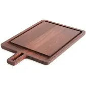 Muubs Yami Snijplank 30x49 Cm - Snijplanken Verkoolde As Brown - 9440002104