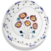 Serax Midnight Flowers Serveerbord L | Anemone Milk