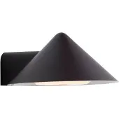 Frandsen Wandlamp Grasp, dimbaar, zwart, Woon-/ Eetkamer, Roestvrij staal, Design, wandlamp