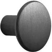 Muuto Dots Metal Coat Hooks Black | Ø 2.5 cm