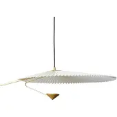 Gejst Liris Hanglamp Ø70 Cm Messing - Hanglampen Katoen Brass - 40113
