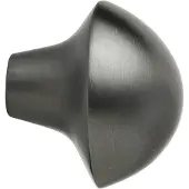 Ferm Living Mushroom Haak 3,8 Cm Zwart - Haken en hangers Messing Black Brass - 1104269714