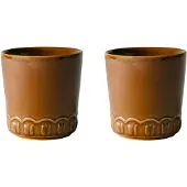 PotteryJo Tulipa beker 20 cl 2-pack Umbra