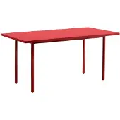 HAY Tafel Two-Colour Maroon Red Powder Coated Steel Frame Red L160 x W82 x H74 cm