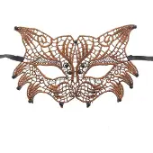 Espa Oogmasker Steampunk kat brons (Goud)