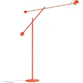 Artemide Ixa Vloerlamp Rood - Vloerlampen Aluminium Red - 1111050A