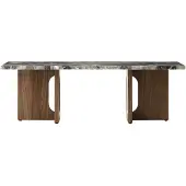 Audo Copenhagen Androgyne loungetafel 45x120 cm Grey galaxy-walnoot