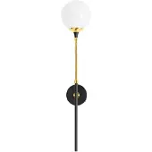 Stilnovo Galassia Wandlamp Single - Wandlampen Messing Brass - 9559
