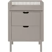 Sebra Verschoontafel Met Lades - Mdf Jetty Beige - 396623 + 396621 + 396622